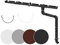 Regenrinnen Set Completo Tetti > 100m ² PVC in 4 Colori RainWay90 - Marrone, Completo Set - 10 metri