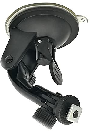 Windschutzscheiben-/Saugnapfhalterung für 17,8 cm Display, Dashcam GPS-Halterung, Rückfahrkamera-Monitor zur Befestigung an der Windschutzscheibe (schwarz)