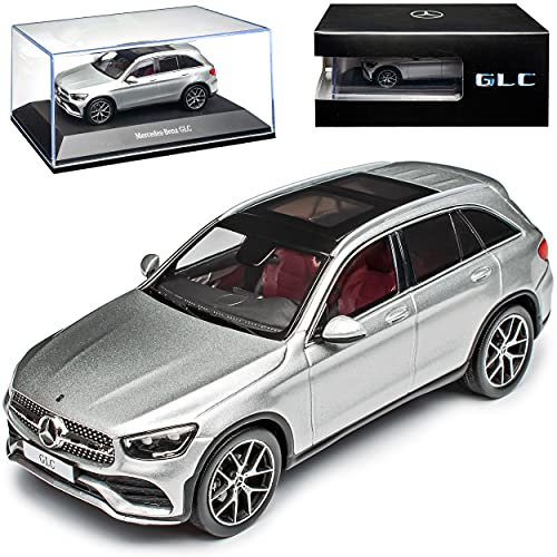Mercedes-B GLC X253 Silber 1. Generation Modell Ab 2015 Version Ab Modellpflege 2019 1/43 Spark Modell Auto