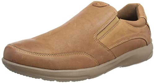 Hush Puppies Men's Aaron Sneaker, Brnbrn, 8 UK