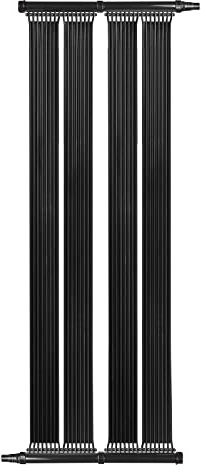 DEMA Solar Poolheizung Solarmatte Heizmatte Solarheizmatte 4,6 m² schwarz für Pool