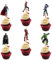 Seyal® Suprhero Cupcake Topper