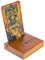 Curawood Tarot-Kartenhalter – Präsentieren Sie Ihre tägliche Kartenschublade – 8.9 cm kleiner Tarot-Kartenständer – Hexereibedarf, heidnische und Wicca-Altarbedarf, Wahrsagungswerkzeuge