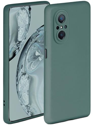 ONEFLOW Soft Case für Huawei nova 9 SE Hülle aus Silikon mit Kameraschutz, Silikonhülle mit erhöhtem Schutz fürs Display, Backcover Schutzhülle, weiche Handyhülle, Petrol