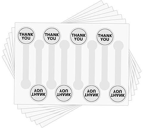 Besttile Transparent Tamper Evident Labels, 1 x 4 Inch, 504 Pcs | Transparent Tamper Seal Stickers for Food, Drink Lids, Envelopes & Cookie Bags; Clear Design Keeps Packaging Visible
