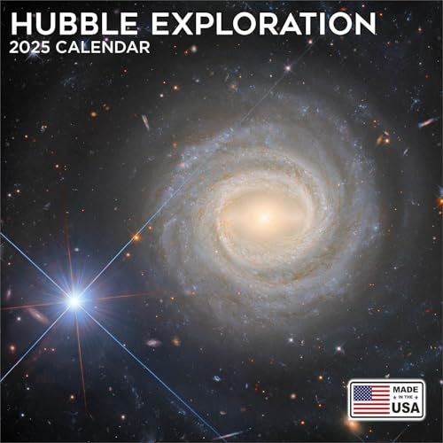 MegaCalendars - Hubble Explorations Calendar 2024 - Dog Breed Wall Calendar