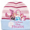 Weiche und warme Wintermütze für Kinder Frozen, himmelblau, Einheitsgröße