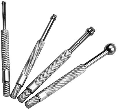BUGUUYO 4 Pcs Small Hole Bore Gauge Hole Gauge Kit Small Hole Gauge Ball Head Adjustable