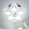Cainjiazh Kronleuchter Deckenleuchte Kristall-Deckenleuchte Moderne Mini-Kronleuchter Blume LED Deckenlampe,Moderne Dimmbar mit Fernbedienung für Esszimmer Schlafzimmer Wohnzimmer kleines Zimmer