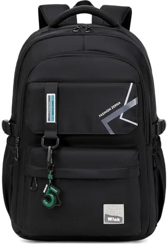 ZHIERNA Schulrucksack Jungen Teenager Mädchen Schultaschen Jugendliche Rucksack für 8 10 14 Jahre Kinder Büchertaschen Schulranzen Groß für Schule Geschenke Grundschule oder Gymnasium