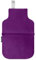 Wheat Bag Microwavable Bottle Shaped Heat Pack - 35cm x 22cm (Cotton Fabric - Purple)