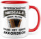 Tasse Akkordeonist Geschenk, Unterschätze niemals einen alten Mann mit einem Akkordeon, Kaffeetasse Akkordeon Musiker Instrument Bandmitglied Band, Geschenkidee Rente Hobby Kaffee-Becher