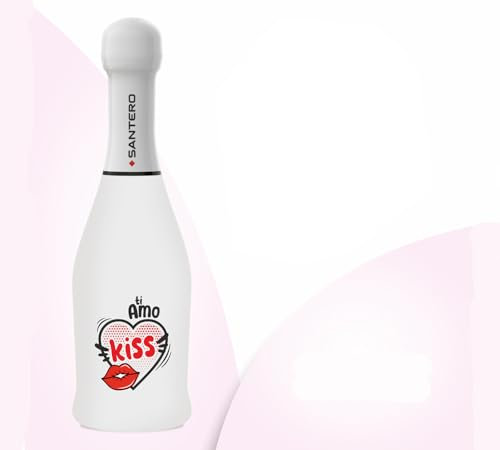 Zelda Bomboniere Spumante Gift Santero Ml 200 Ti Amo Decorazioni (Kiss)