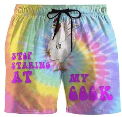 GFPGNDFHG Badeshorts für Herren Beach Party verkleidung und kostüme tennishose Badehose XXXL 3XL Shorts sexy l wasserfeste Tasche Schwimmen