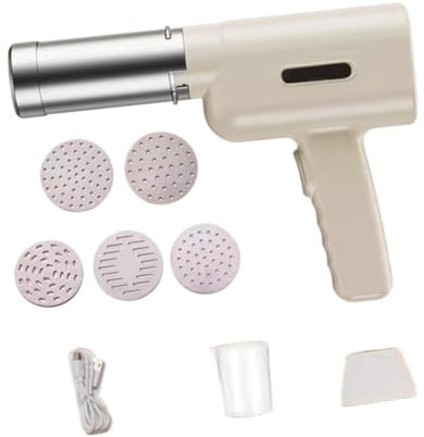 Colcolo Pasta eléctrica 5 Formas de Pasta Herramienta de Cocina inalámbrica Fabricante de Spaghetti Fabricante automático de Fideos para Restaurante