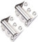 iplusmile 2Pièces Lot De Charnières à Ressort Acier Inoxydable Charnières De Porte Robustes à Double Action Pour Volets Et Portes Intérieures Extérieures