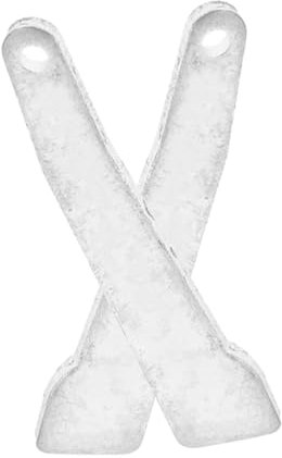 EXCEART 2pezzi Parte Fissaggio Per Impalcatura in Ferro Robusto Adattatore Rimovibile Per Impalcature Accessorio Montaggio Per Sistemi Impalcature