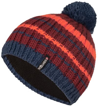 Trollkids Kids Hafjell Bobble Cap 54, Mystic Blue