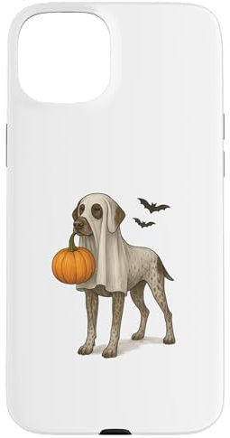 Puntero alemán Halloween Carcasa para iPhone 15 Plus