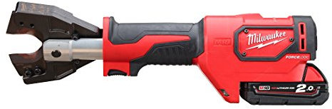 Milwaukee 4933451199 M18 HCC/2.0 Ah CU/AL-SET Bürstenloser Akku-Kabelschneider