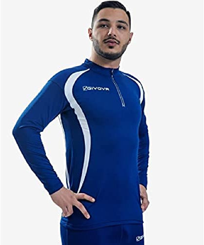 Givova, langes laufhemd, blau, 2XL