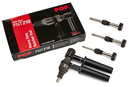 Pop 43112 pnt210-m Ratsche Stift Mutter Werkzeug, Grau