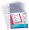 OXFORD 100 Pochettes Plastiques A4 Perforées lisses pour usage régulier