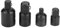 4 Pièces Adaptateurs Cliquet Adaptateur à Douille Adaptateurs Réducteurs pour Conversions de Variateur D'impact Clés à Cliquet 1/4 3/8 1/2 
