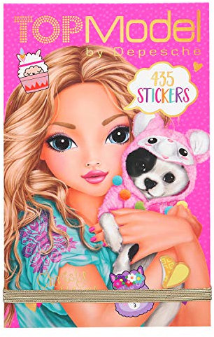 Depesche 10354 Stickerblock TopModel Alpaka, sortiert