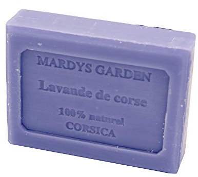 Savon Lavande 100g - Parfumé aux Huiles Essentielles BIO - Peaux grasses et acnéiques