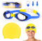 flintronic Lunettes de Natation, Anti-buée et Anti-Fuite Protection UV Longueur Réglable Lunettes étanches avec Bonnet de bain Pince-nez et Bouchons d'oreilles pour Jeune Enfant Élève Garçon Fille