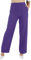 JOPHY & CO. Pantalone Tuta Cabana con Tasche Donna Leggero Comodo a Zampa Larga Elastico in Tessuto (cod. 6503) (Viola, L)