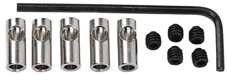 SUNGOOYUE 3,17 Mm Bis 5 Mm RC-Wellenadaptermotor, Edelstahl-Ritzel-Reduzierhülse, Achsumschalthülse Zum Umrüsten