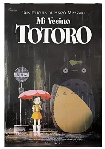 Close Up My Neighbour Totoro Poster Spanisch (68cm x 98cm)