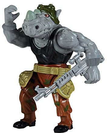 Teenage Mutant Ninja Turtles Klassische Mutant-Figur – Rock Steady – inspiriert von der Original-TV-Show von 1988. Tolles Sammlerstück für Kinder ab 4 Jahren.