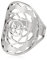 SIPURIS Lotus Om Ohm Aum Symbol Ring Yoga Om Entspannungsring Versprechen Ringe Blume des Lebens filigraner Band Fingerring Spiritueller Schmuck Geschenke für Damen Herren