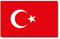 TRIOSK Kühlschrankmagnete Länderflaggen Magnet Flagge Türkei Länder Reise Souvenir Geschenk für Reiselustige Frauen Männer Weltenbummler Kühlschrank stark eckig groß 85x55 mm