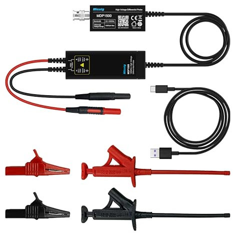 Micsig High Voltage Differential Probe MDP/DP Series oscilloscopes Probe MDP1500(DP10013)/MDP700(DP10007)/MDP3000/DP7000(DP20003)/MDP701/MDP1501/MDP3001/MDP702/MDP1502/MDP3002-MDP700(Same as DP10007)