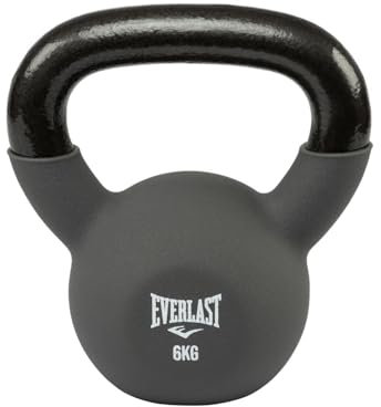 Everlast Kettlebell Black/Charcoal 6kg