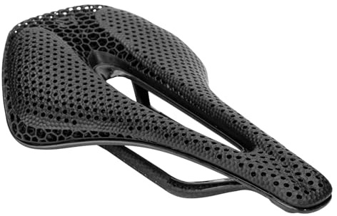 ROCKBROS 3D Printed Bike Saddle 145mm Carbon Road Bike Seat
