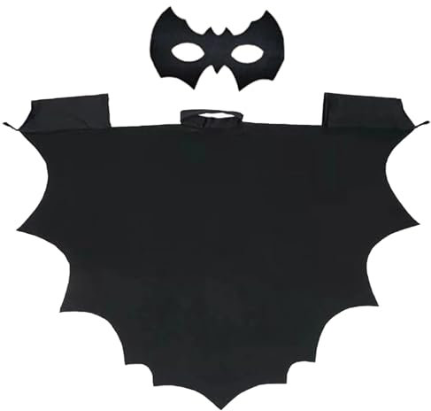 Costume de chauve-souris - Cape de vampire - Cape de vampire - Pour Halloween - Carnaval - Fête adulte - Pour homme et femme