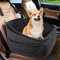 Dog Car Seat for Small Dog, Raised Dog Booster Seat with High Density Sponge Filling Detachable Puppy Car Seat for Pets Small Dogs Cats (Ejoyoust3nbrzc6xk-12)