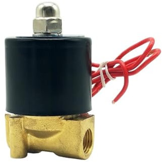 Électrovanne 2W025-08 G1/4 2/2 ports, vanne en laiton fermée normale(AC110V)