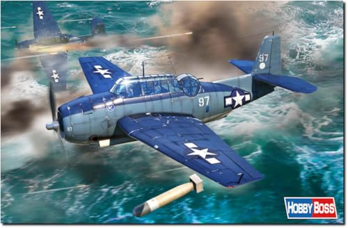 Hobby Boss 387275-1/72 TBF-1A Avenger - Maßstab 1:72