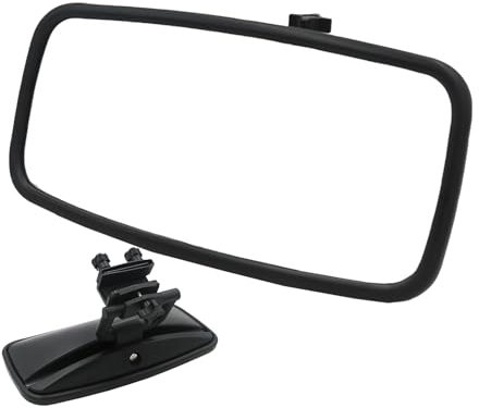 MWZBTG Bootsspiegel, 33 X 14.6 Cm Marine Rückspiegel, Boots Rückspiegel, Marinespiegel, Marinespiegel Zum Surfen, Große Wasserski-Rückansicht, Bootsklemmspiegel Für Klare Sicht