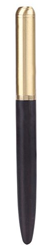 Walfront Holz Füllfederhalter Elegant Stift für Kalligraphie Unterschrift Executive Business, Bestbewerteten Holz Handgefertigten Füllfederhalter 0,7mm(schwarzes Holz)
