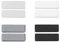 ULLCHRO Unisex Kautschuk Armband Gurtschlaufen Packungen mit 8 14mm Color A