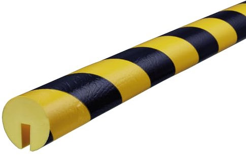 SHG | Knuffi® Kantenschutz | Typ B+ | 1-m-Stück | schwarz/gelb