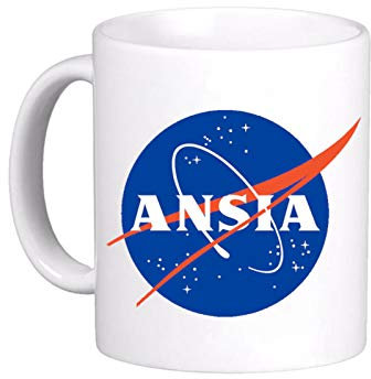 le herisson Tazza MUG Ansia Cielo Spazio space astronauta pianeti - REGALO SIMPATICA DIVERTENTE 10126