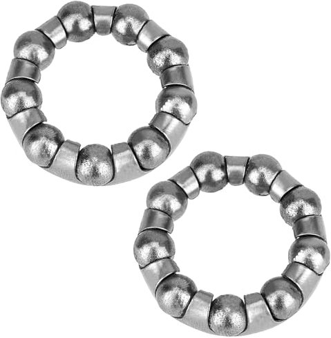 4 Stück Fahrrad Kugellager Kugellagerkäfige Fahrrad Kugelring Spacer Lenker Lenkkugellager Stahl Ball Retainer Für Fahrrad(30mm)